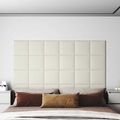 vidaXL, vidaXL Wandpaneele 12 Stk. Creme 30x30 cm Samt 1,08 m²