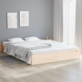 vidaXL, vidaXL Massivholzbett 150x200 cm 5FT King Size