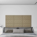 vidaXL, vidaXL Wandpaneele 12 Stk. Cappuccino-Braun 60x30cm Kunstleder 2,16 m²