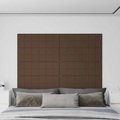 vidaXL, vidaXL Wandpaneele 12 Stk. Braun 90x30 cm Stoff 3,24 m²