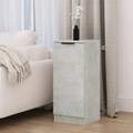 vidaXL, vidaXL Sideboard Betongrau 30x30x70 cm Holzwerkstoff