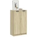 vidaXL, vidaXL Schuhschrank Sonoma-Eiche 59x35x100 cm Holzwerkstoff