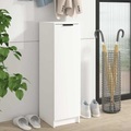 vidaXL, vidaXL Schuhschrank Weiß 30x35x100 cm Holzwerkstoff