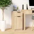 vidaXL, vidaXL Schreibtischschrank Sonoma-Eiche 33,5x50x75 cm Holzwerkstoff