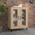 vidaXL, vidaXL Sideboard Sonoma-Eiche 69,5x34x90 cm Holzwerkstoff