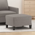 vidaXL, vidaXL Fußhocker Taupe 60x50x41 cm Stoff