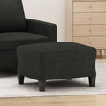 vidaXL, vidaXL Fußhocker Schwarz 60x50x41 cm Stoff