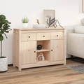 vidaXL, vidaXL Sideboard 100x35x74,5 cm Massivholz Kiefer