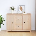 vidaXL, vidaXL Sideboard 100x35x74 cm Massivholz Kiefer
