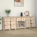 vidaXL, vidaXL Sideboard 230x35x80 cm Massivholz Kiefer