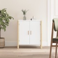 vidaXL, vidaXL Sideboard Weiß 62x38x70 cm Holzwerkstoff