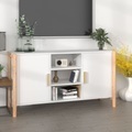 vidaXL, vidaXL Sideboard Weiß 107x38x60 cm Holzwerkstoff