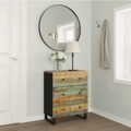 vidaXL, vidaXL Sideboard 60x33x75 cm Altholz Massiv