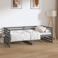 vidaXL, vidaXL Tagesbett Grau 90x190 cm Massivholz Kiefer