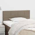 vidaXL, vidaXL Kopfteil Taupe 80x5x78/88 cm Stoff