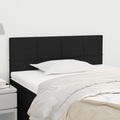 vidaXL, vidaXL Kopfteil Schwarz 90x5x78/88 cm Stoff