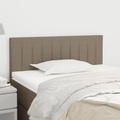 vidaXL, vidaXL Kopfteil Taupe 80x5x78/88 cm Stoff