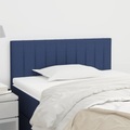 vidaXL, vidaXL Kopfteil Blau 90x5x78/88 cm Stoff