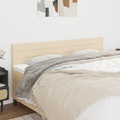 vidaXL, vidaXL Kopfteile 2 Stk. Creme 80x5x78/88 cm Stoff