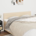 vidaXL, vidaXL Kopfteile 2 Stk. Creme 90x5x78/88 cm Stoff