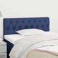 vidaXL, vidaXL Kopfteil Blau 100x7x78/88 cm Stoff