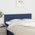 vidaXL, vidaXL Kopfteile 2 Stk. Blau 72x5x78/88 cm Stoff