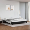 vidaXL, vidaXL Bettgestell Schwarz 180x200 cm Kunstleder