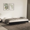 vidaXL, vidaXL Bettgestell Schwarz 200x200 cm Samt