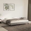 vidaXL, vidaXL Bettgestell Hellgrau 180x200 cm Samt