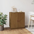 vidaXL, vidaXL Sideboard Honigbraun 65,5x40x75 cm Massivholz Kiefer
