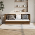 vidaXL, vidaXL Tagesbett Honigbraun 75x190 cm Massivholz Kiefer