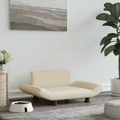 vidaXL, vidaXL Hundebett Creme 70x45x28 cm Stoff