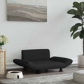 vidaXL, vidaXL Hundebett Schwarz 70x45x28 cm Stoff