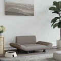 vidaXL, vidaXL Hundebett Taupe 70x45x28 cm Stoff