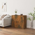 vidaXL, vidaXL Sideboard Räuchereiche 80x33x70 cm Holzwerkstoff