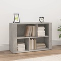 vidaXL, vidaXL Sideboard Betongrau 80x30x54 cm Holzwerkstoff