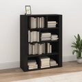 vidaXL, vidaXL Sideboard Schwarz 80x30x106 cm Holzwerkstoff