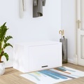 vidaXL, vidaXL Wand-Schuhschrank Weiß 70x35x38 cm Holzwerkstoff