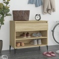 vidaXL, vidaXL Schuhregal Sonoma-Eiche 70x36x60 cm Holzwerkstoff