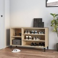 vidaXL, vidaXL Schuhregal Sonoma-Eiche 102x36x60 cm Holzwerkstoff