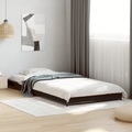 vidaXL, vidaXL Bettgestell Schwarz 90x200 cm Holzwerkstoff und Metall