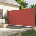 vidaXL, vidaXL Seitenmarkise Ausziehbar Terrakottarot 200x300 cm