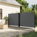 vidaXL, vidaXL Seitenmarkise Ausziehbar Anthrazit 160x600 cm