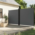 vidaXL, vidaXL Seitenmarkise Ausziehbar Anthrazit 200x600 cm