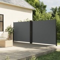 vidaXL, vidaXL Seitenmarkise Ausziehbar Anthrazit 180x1000 cm