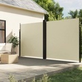 vidaXL, vidaXL Seitenmarkise Ausziehbar Creme 200x1000 cm