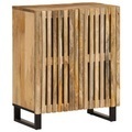 vidaXL, vidaXL Sideboard 60x34x75 cm Raues Massives Mangoholz