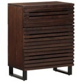 vidaXL, vidaXL Sideboard Braun 60x34x75 cm Massivholz Mango