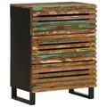 vidaXL, vidaXL Sideboard 60x34x75 cm Massivholz Akazie