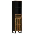 vidaXL, vidaXL Sideboard 38x34x160 cm Massivholz Akazie